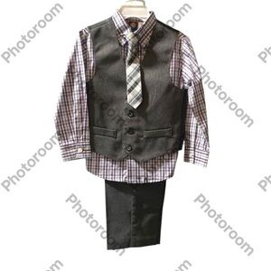DOCKERS TODDLERS BOYS 4 PIECE DRESS UP OUTFIT SIZE 3T